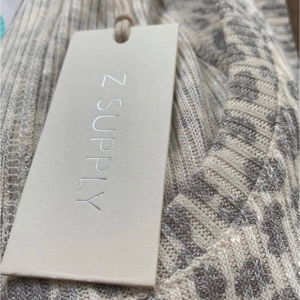 New Z Supply Leopard Hacci Dress Large - Picture 5 of 11